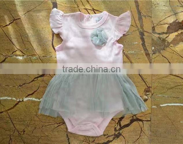 New Pattern Cotton Boutique Girl Clothing Baby Girl Romper
