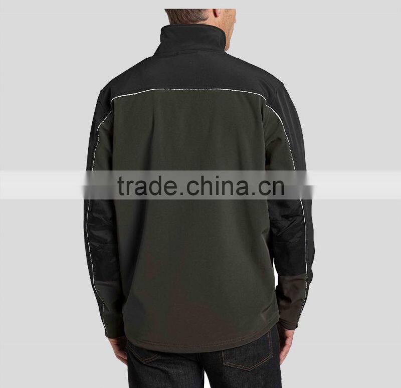 Wholesale clothing night vision softshell jacket custom jacket reflective