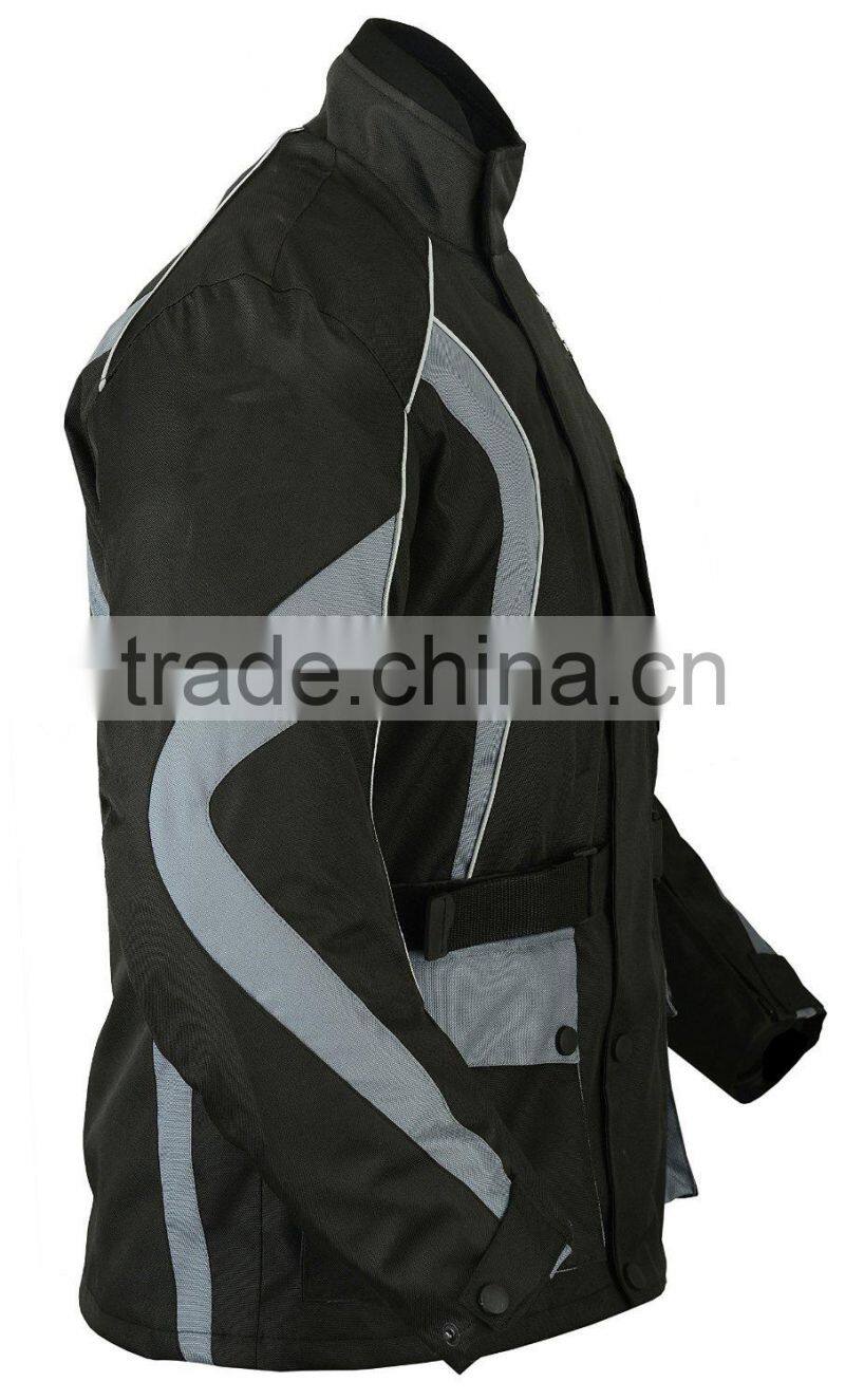 Men's Cordura Textile Waterproof, Breathable Motorbike Motorcycle Jackets
