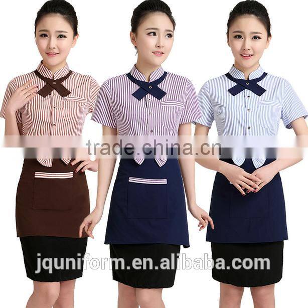 custom trendy restaurant mens work uniforms for work /bakery uniforms