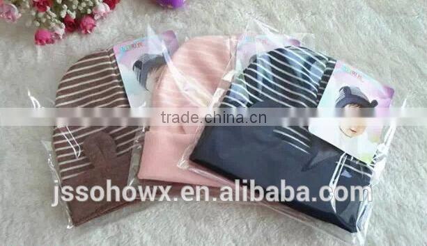 cute bear designer knit cotton baby hat, personalized baby hats