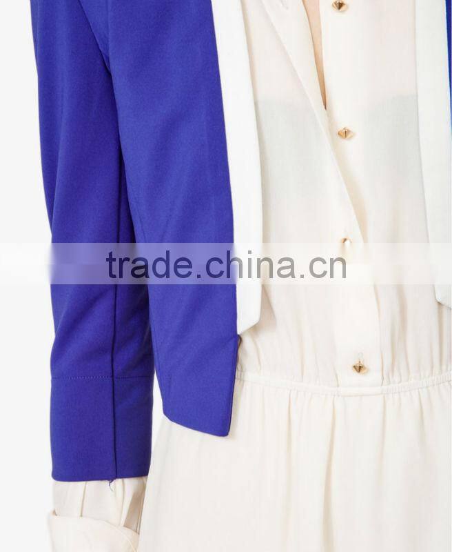 Ladies' Cropped Open Blazer