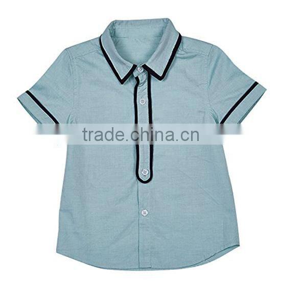 2017 new fashion short sleeve boys / girls shirt kids clothes