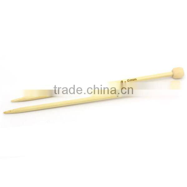 Bamboo SP Knitting Needles Natural(US 6/ UK 8),15cm long,2PCs