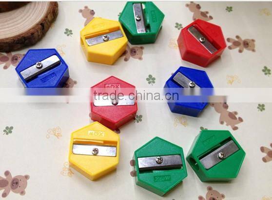 one hole very cheap plastic pencil sharpener