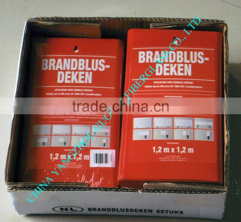 Fire Resistant Fiberglass Fire Blanket