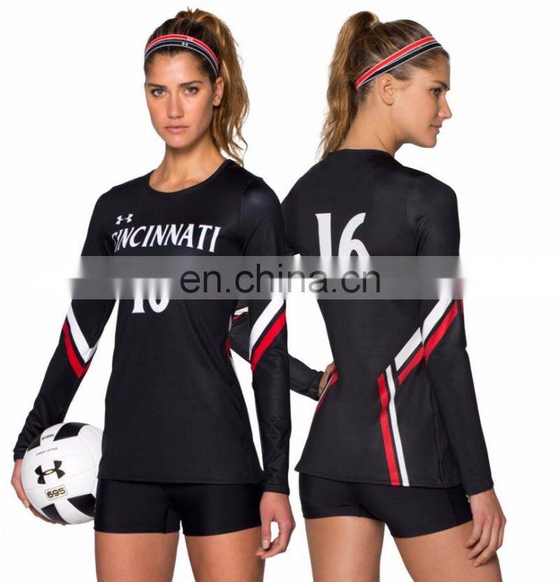 High five short sleeve solid volleyball Jersey,design Custom baseball uniform,team work volleyball uniforms