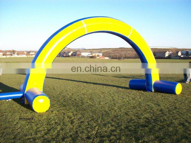 2017 PVC tarpaulin new design inflatable circle archway for advertising