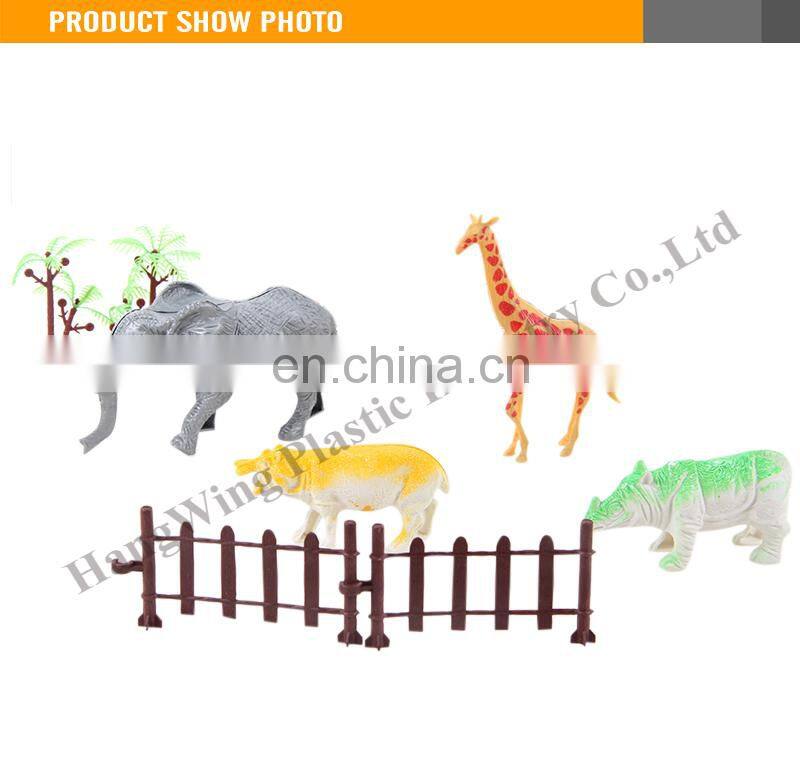 New Item Funny Plastic Jungle Animal Toys
