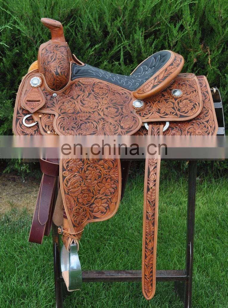 trail saddle - horse saddle with BAG OR MOTORCYCLE SADDLE BAGS
