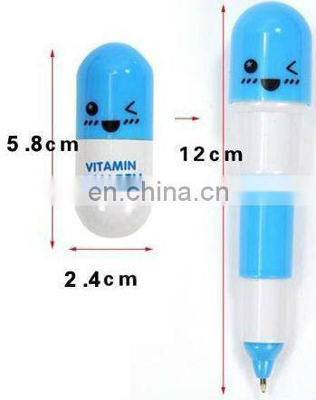 promotional capsule highlighter ballpoint ball pen