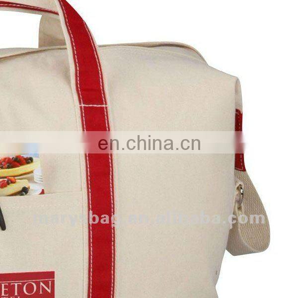 Cotton Canvas Nautical Weekender Duffel