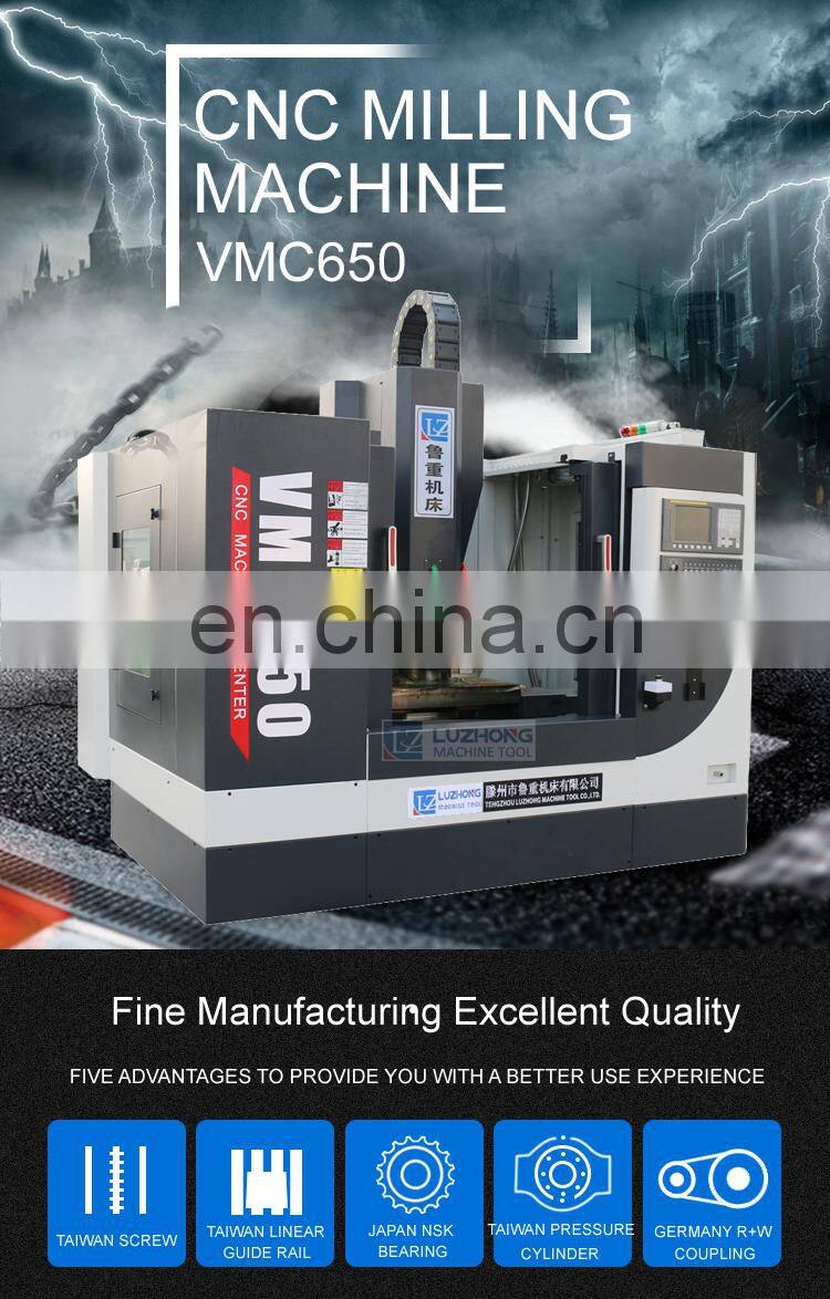 Milling CNC VMC650 4 Axis CNC Milling Machine Vertical