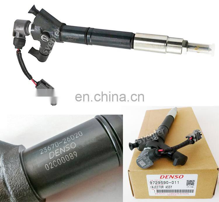 Genuine G2 Piezo Denso Injector 23670-26011 9729590-011 295900-0110 295900-0010 295900-0020 23670-26020