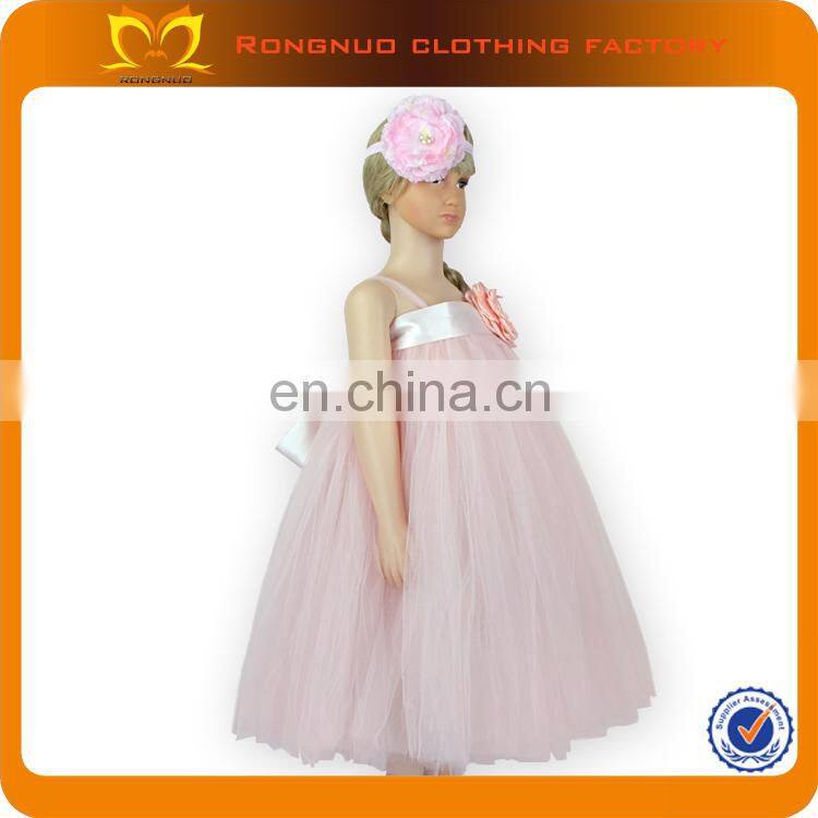 Latest Fashion Children Frocks Design Small Girls Dress Photo Flower Girls Long Puffy Dress Designer One Piece Party Wear Dress