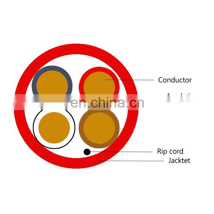 Copper 2 4 6 8 core Fire cable alarm cable