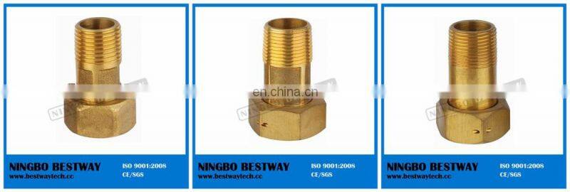 Eco brass water meter tailpieces with NSF Certificated EPDM Gasket