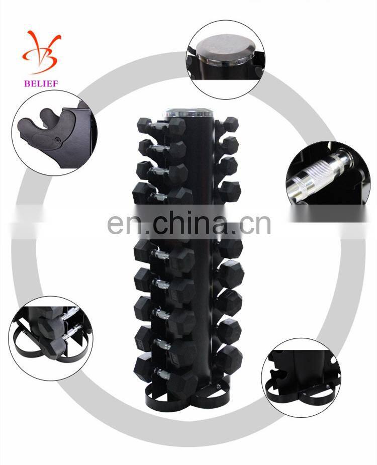 Factory Direct 10 Pairs Dumbbell Sets Rack