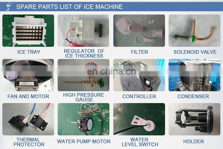 China Factory Directly Sale Water Dispenser Countertop Ice Maker Machine Cube