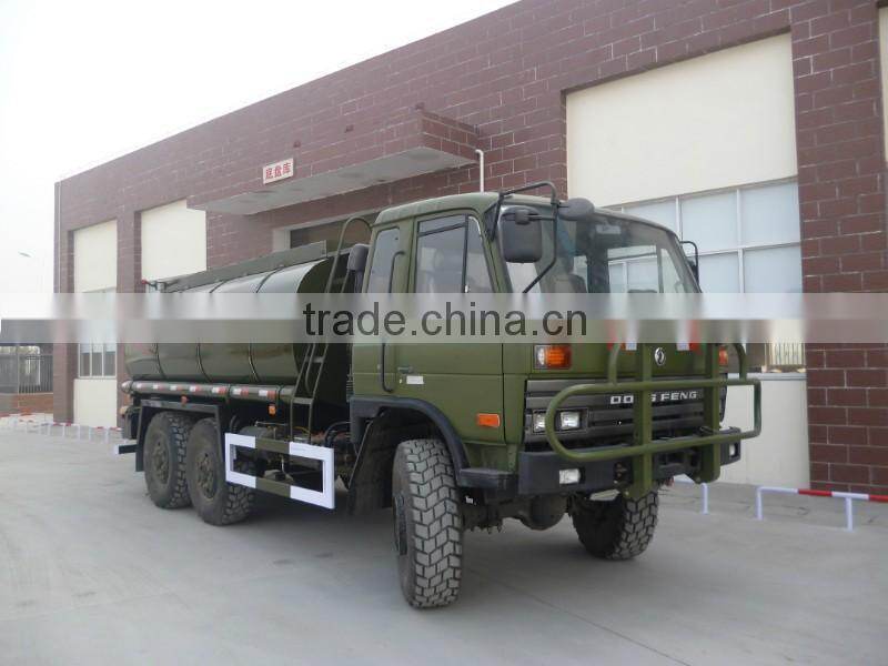 EQ5120G Dongfeng 6x6 off road fuel tank truck lwu