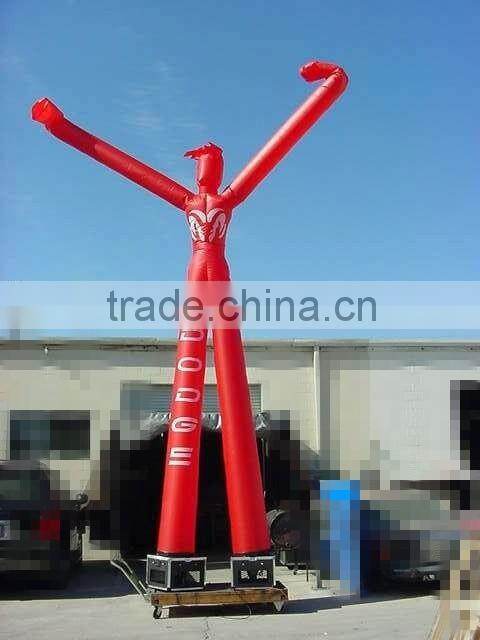 high quality 2 legs waterproof air dancer inflatable balloon