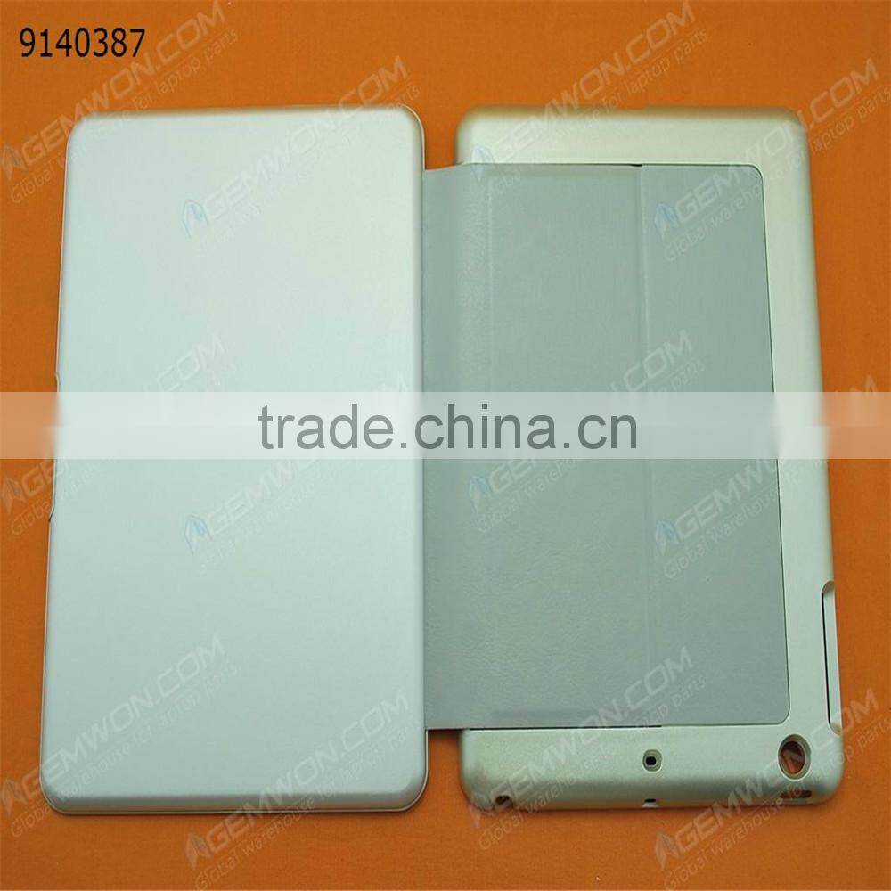 bluetooth keyboard for iPad Mini,silver plastic keyboard + leather + pc case ultra-light and thin bluetooth keyboard with 7color