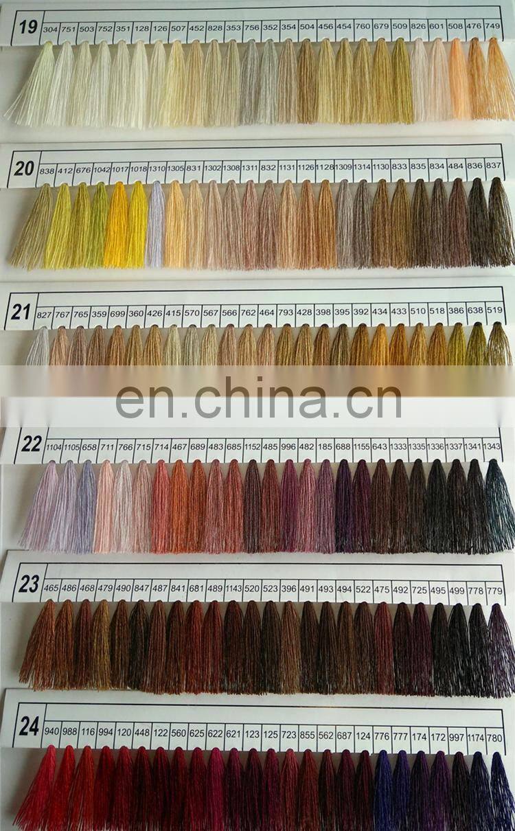 Textile Use 5000yds Good Quality Fastness 40 2 polyester sewing thread