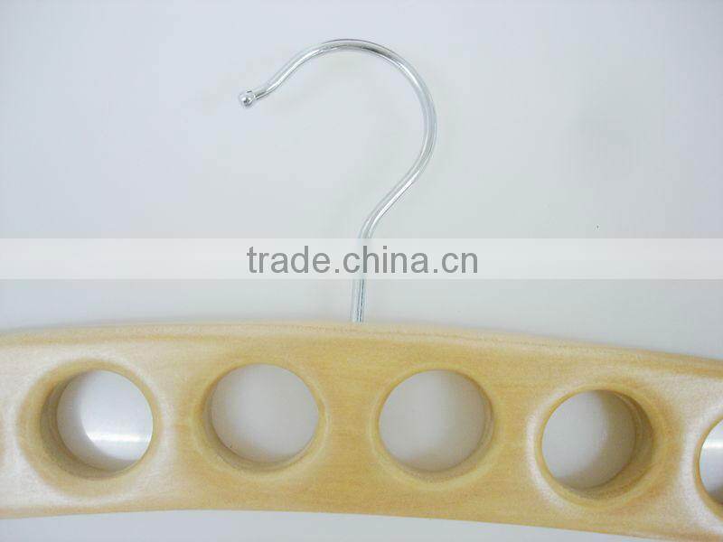 S-01 wooden hanger fashion hanger scarf hanger
