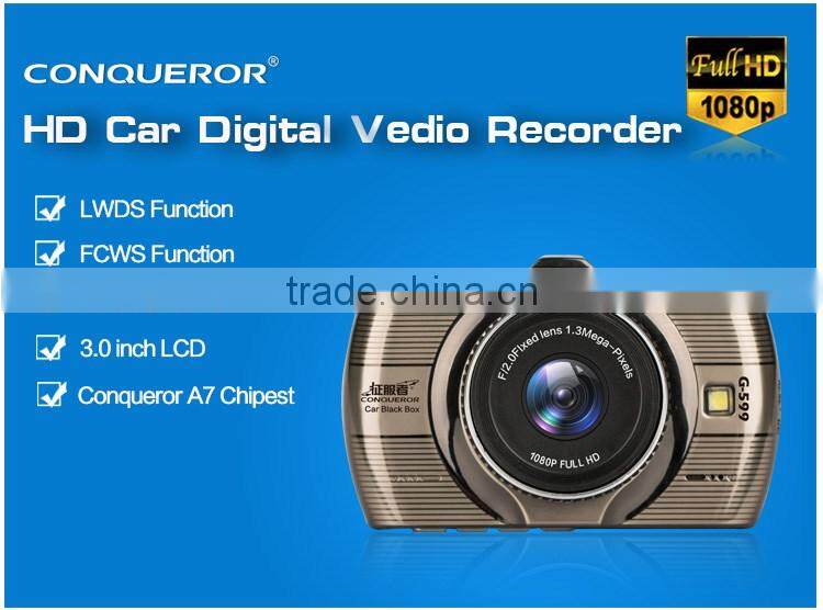 2016 newest FullHD 1080P Recording/ 170 wide view angle/WDR Car Black Box