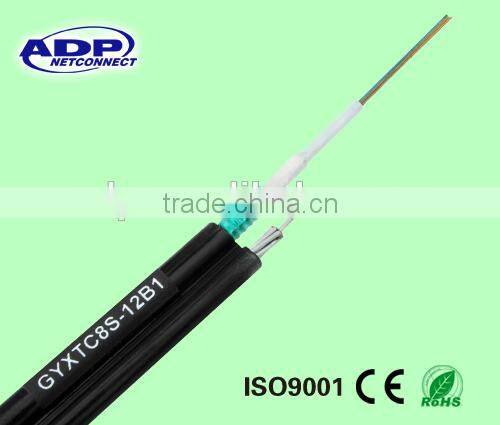GYXTC8S self-support cable 2-24 core SM/MM fiber optic cable