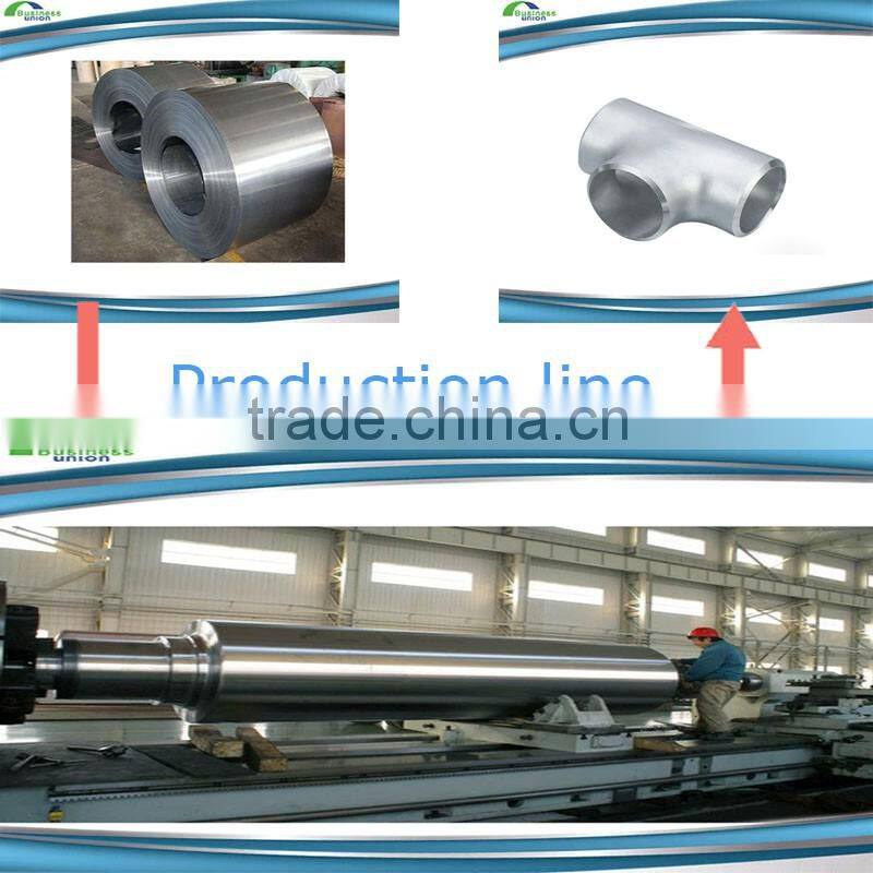 galvanized steel pipe tee reducer tube tee pipe fittings