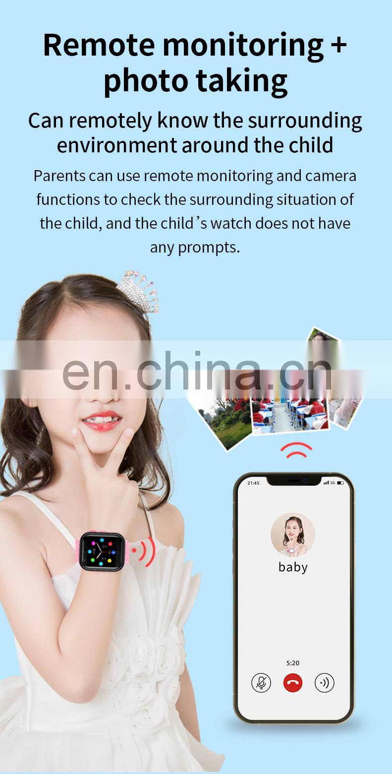 2021 drop shipping other mobile accessories IP67 anti-lost sim card smart phone touch screen kids watch