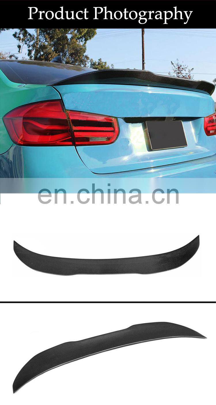 Runde Car Modification Factory Outlet Car Parts Rear Wing for BMW F80 & F82 2014-2020 Carbon Fiber Rear Spoiler