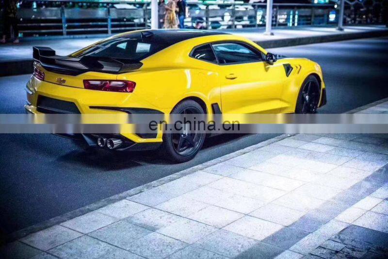 Runde Resin Front Bumper Grille Front Lip Rear Bumper Rear Lip Side Skirts Hood Fender For Chevrolet Carmaro Wide Body Kit