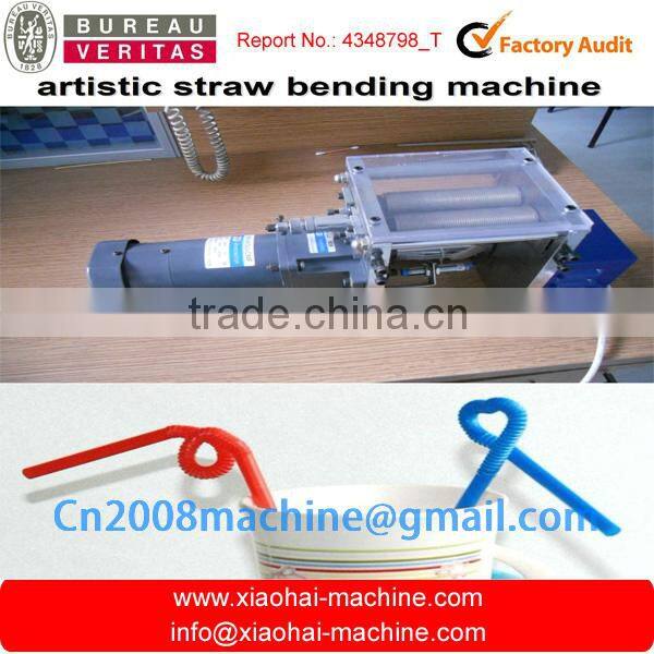 HAS VIDEO 4 5 6mm 8mm 10mm 12mm flexible drinking straw bending machine
