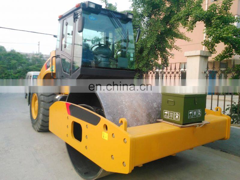 16 ton vibratory road roller XS163J single drum road roller machine with A/C for sale