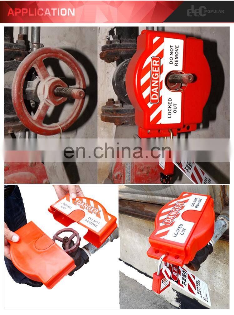 China Manufacture Resistant Temperature Durable Polypropylene Adjustable Gate Valve Lockout