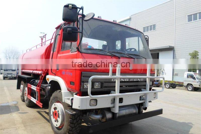 Dongfeng 6x6 off-road fire fighting sprinkler truck 9m3 with good price for sale 008615826750255 (Whatsapp)