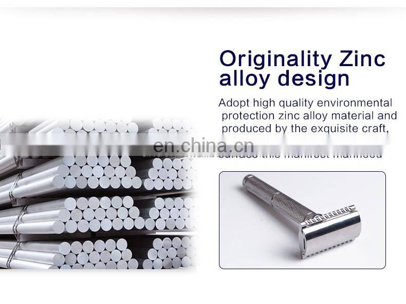 China high quality zinc alloy safety razor manufacturers Trousse de maquillage