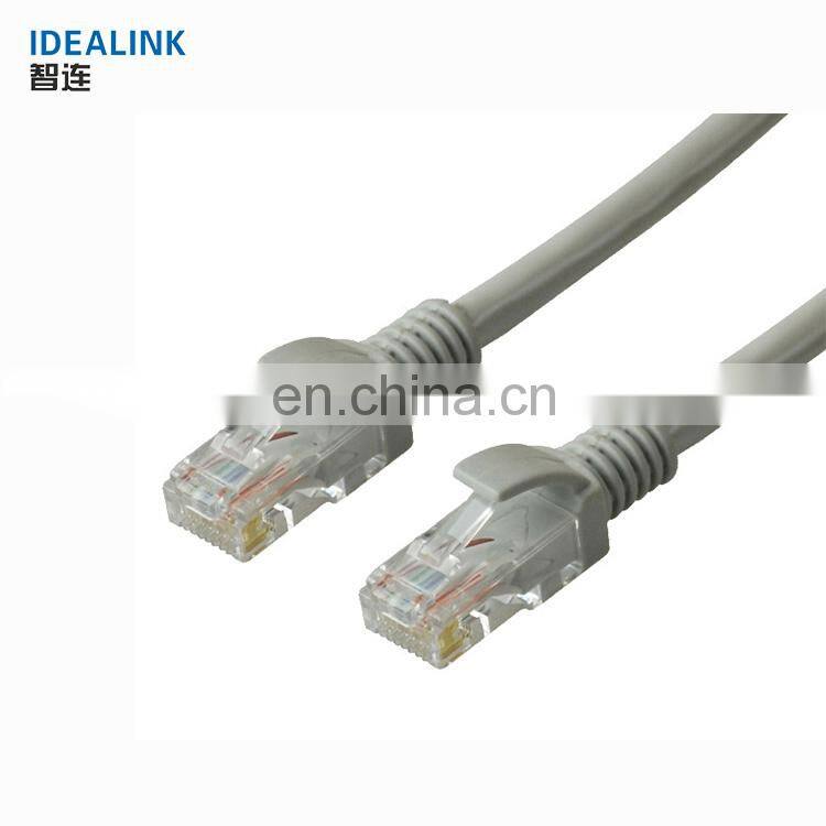 Good quality free sample 4 pairs cat6 cat 6a utp patch cord patch cable for network communication