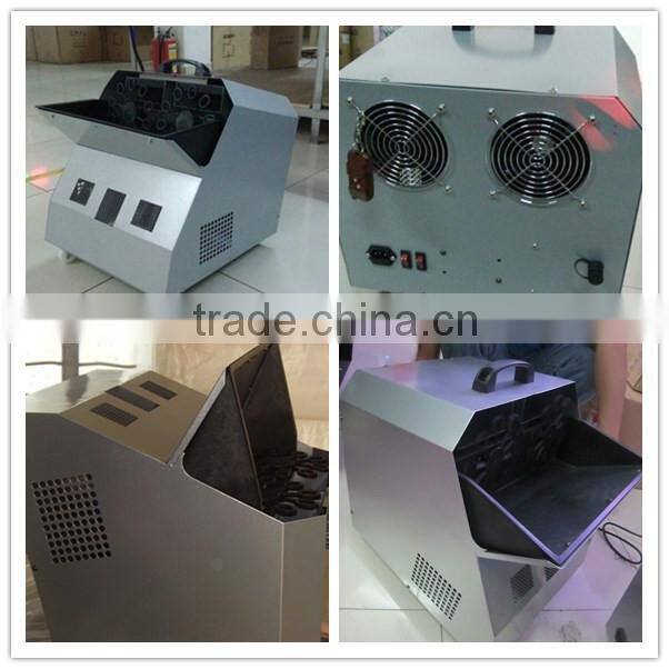 high quality 300w big bubble effect ,stage for wedding machine