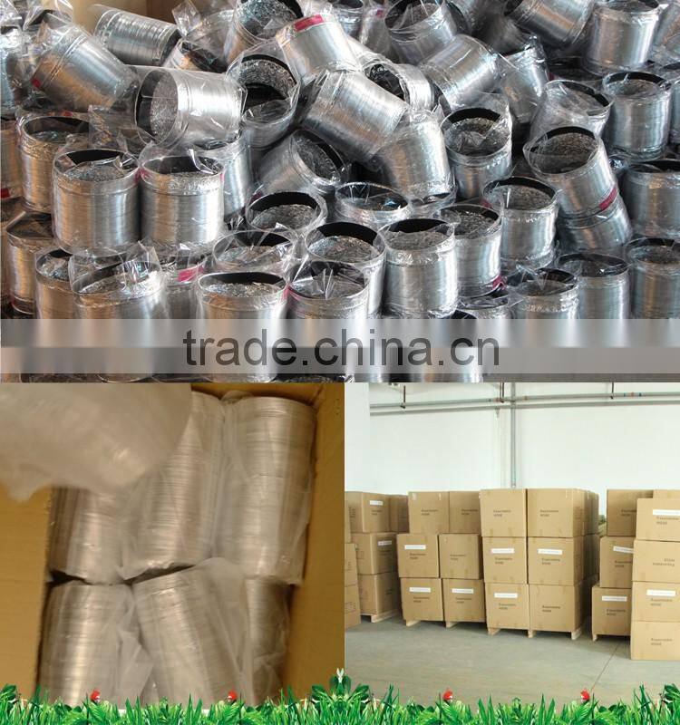 New style in China anti-fire Flexible ventilation hose Reinforce PVC coated aluminum foil pipe