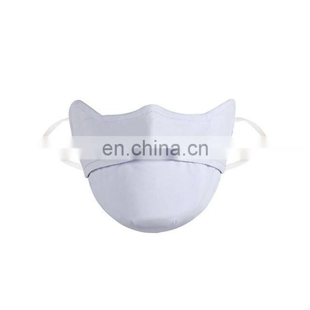 Summer UV Protection Sunscreen Maskes 3D Face Covering sun ultraviolet Dry-Fit Respirator Cooling Ice Silk Mask