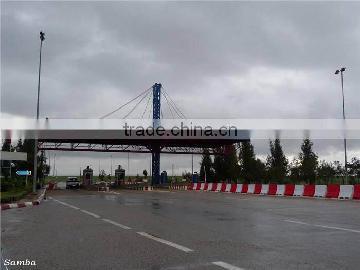High strength light type space frame toll station