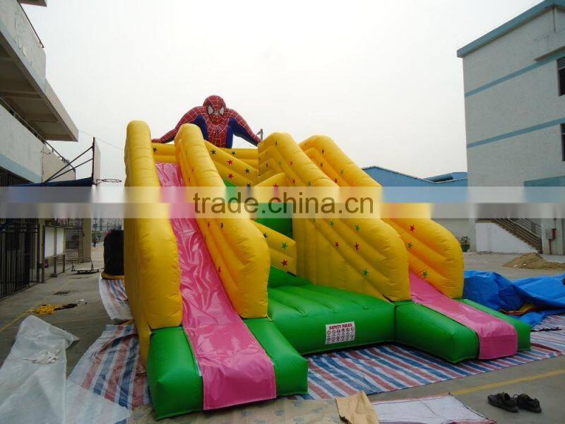 Fashionable commercial inflatable slide for sale