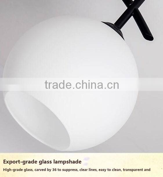 2016 new wrought iron candle chandelier lighting ZH-6048