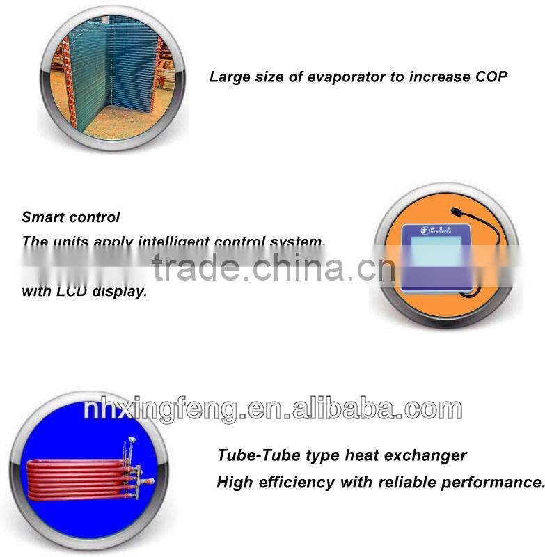 52kw Split EVI heat pump with CE certificate