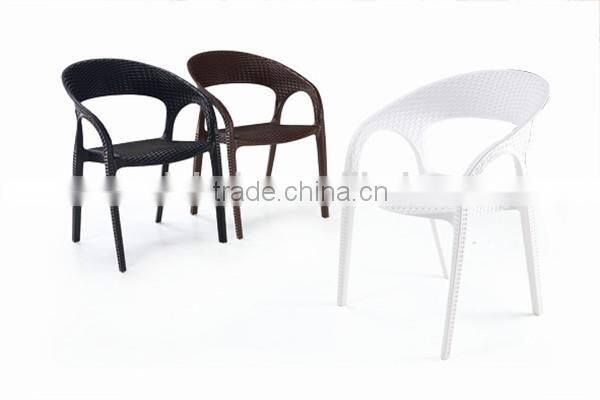 ratan plastic chair dining chair garden furniture