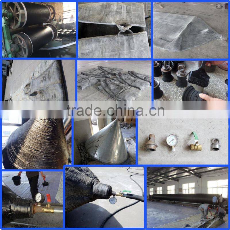 luxiang brand anti-ageing Pneumatic Launching Ship Airbag