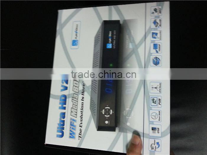 best quality Jyazbox Ultra HD V21 DVB-S2 8PSK FTA Satellite Receiver for North America +JB200+WIFI